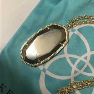 Kendra Scott Jewelry - Kendra Scott Long Necklace | Gold with Grey Stone Kendra Scott Jewelry - Kendra Scott Long Necklace | Gold with Grey Stone